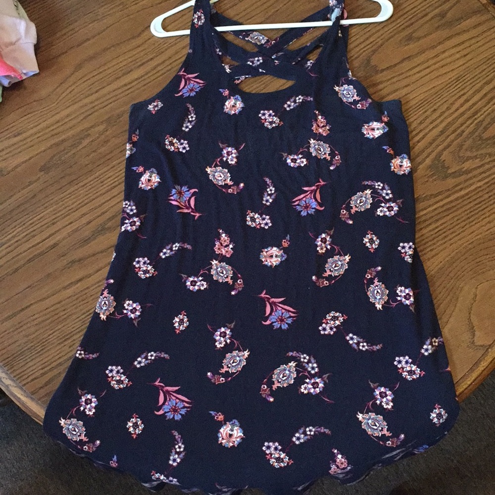 Navy blue Maurice’s dress